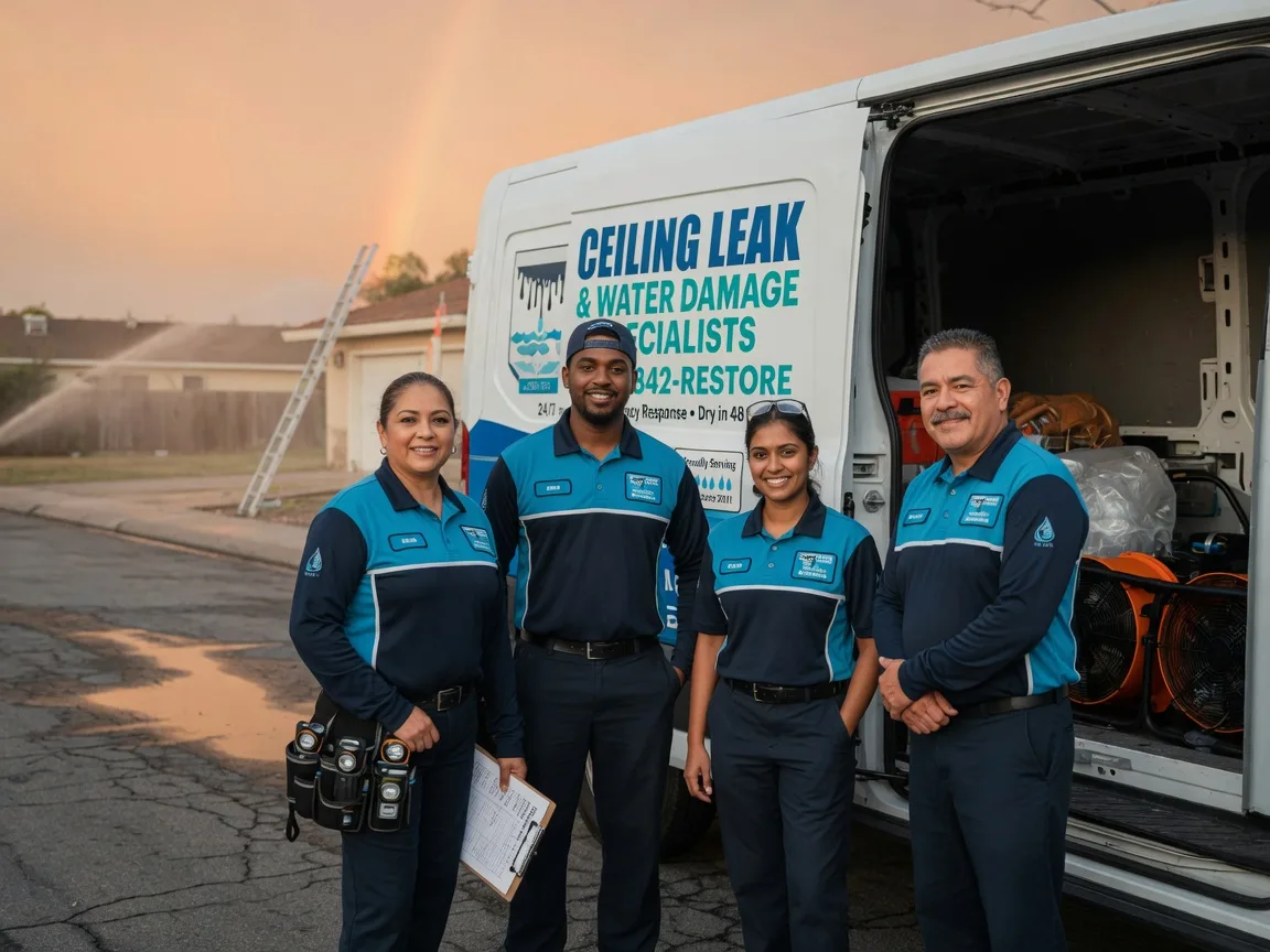 Ceiling Leak Cleanup company in Honey Creek, IA